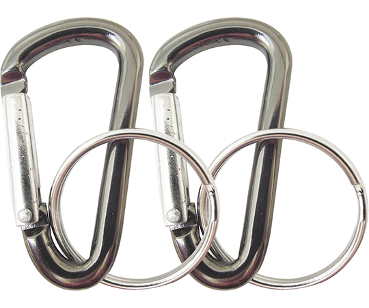 スナップフック　4mm　茶