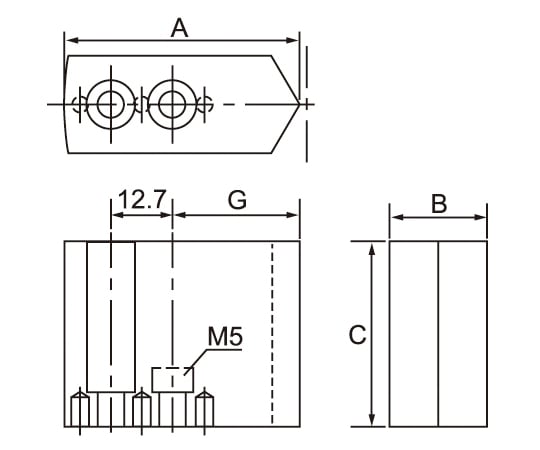 北川鉄工所　エアチャック用　KPC4/AL-KPC40　生爪（鉄/アルミ）