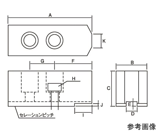 ギガ・セレクション 松本機械工業用 M 生爪 1組 M-15-H62-