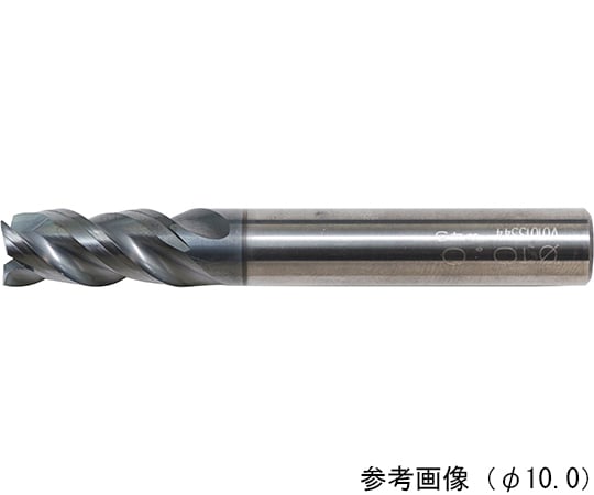64-3277-05 3枚刃超硬Z軸加工可能プランジエンドミル h16 SZES345-060 
