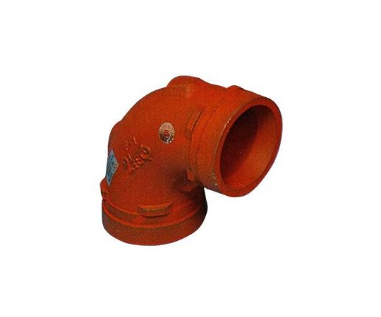 トップフィッティング　エルボ　一次防錆塗装品