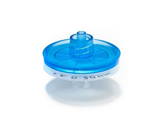 ABLUO シリンジフィルター 未滅菌 CA 25mm 0.45μm 1箱（100個入）