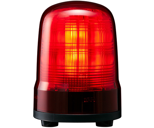 【国際ブランド】 64-3328-73 モターレス回転灯 SF10-M1JN-R 赤 毎日激安特売で 営業中です