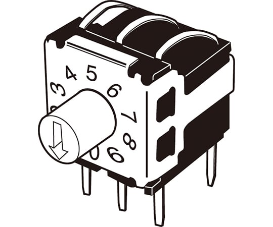 小形ロータリーディップスイッチ