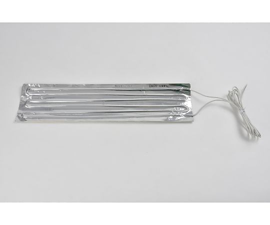 アルミ箔ヒーター100V　60W　100mm×400mm　リード線1m