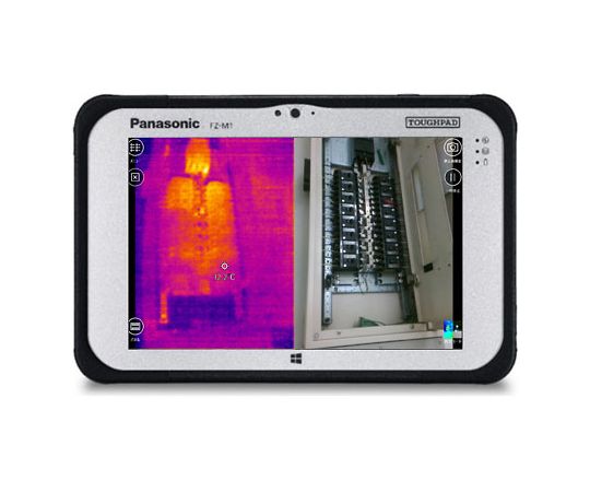取扱を終了した商品です Toughpad サーモグラフィーカメラ 3dカメラ搭載モデル Fz M1jarvjvj 64 3428 34 Axel アズワン