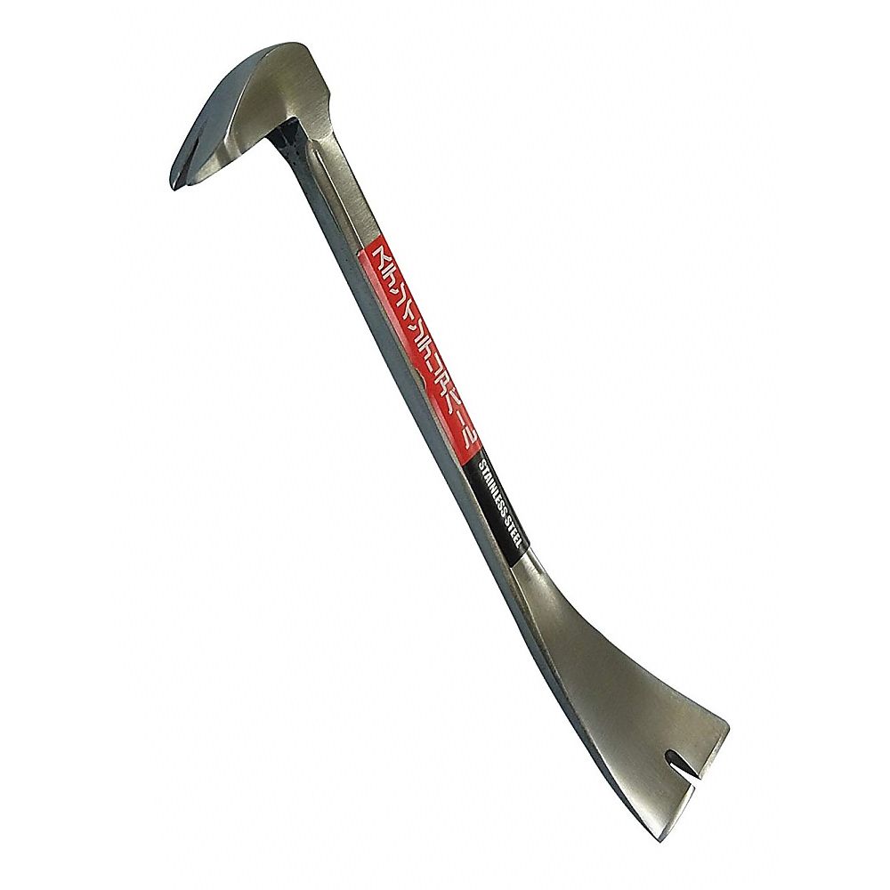 ねこぽん　39アンボイナバール　PG-5用木軸　テーパータイプ　ステンレス BISON AXE PROFILINE seriesバイソン ピック（鳶?）ラージ［BN13