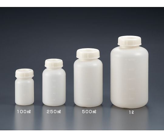 サンプラ(R)　帯電防止PEボトル広口　1000mL　25007