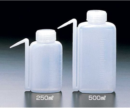 64-3687-30 エコノ角型洗浄瓶 250mL 02115