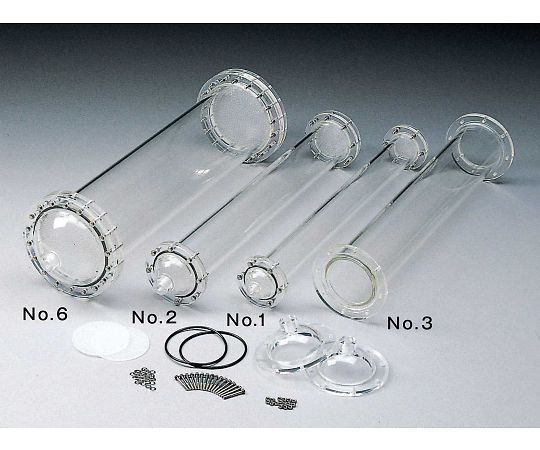 アクリル耐圧純水筒・濾過筒　No.4