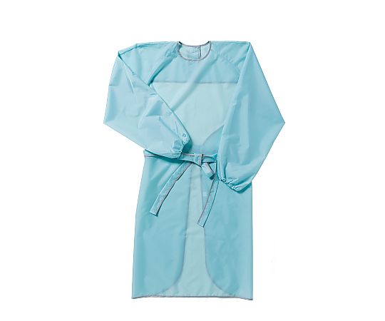 洗える防護ガウン　ミントグリーン　L-LL