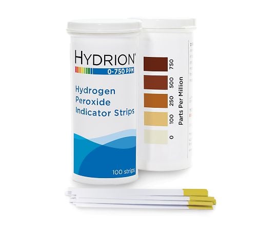 過酸化水素試験紙 0～750ppm 100枚入 HP-750