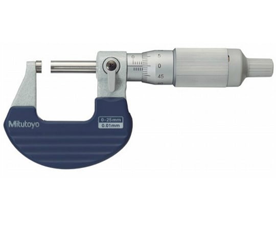 ラチェットシンブルマイクロメータ/102-701/メーカー校正証明書+トレサビリティ体系図付