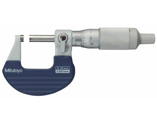 ラチェットシンブルマイクロメータ/102-707/メーカー校正証明書+トレサビリティ体系図付