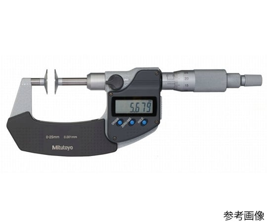 デジマチック歯厚マイクロメータ（369-250-30）/メーカー校正証明書+トレサビリティ体系図付