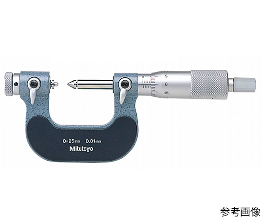 ネジマイクロメータ（126-133）/メーカー校正証明書+トレサビリティ体系図付