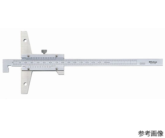 フック付デプスゲージ（527-402）/メーカー校正証明書+トレサビリティ体系図付