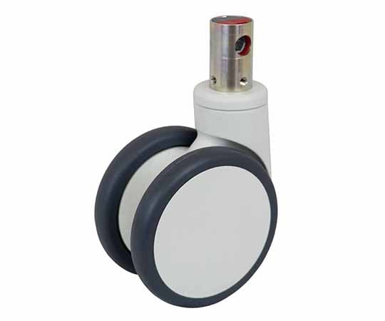 医療機器用デザインキャスター　双輪φ150　ショートステム　2way