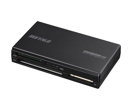 UHS-II対応　USB3.0　マルチカードリーダー　ブラック