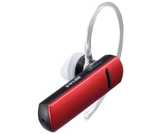 Bluetooth4.1対応　片耳ヘッドセット　レッド