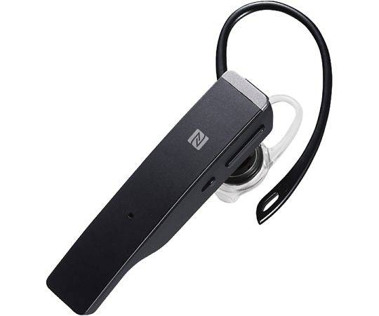 Bluetooth4.1対応 2マイクヘッドセット メタルアンテナ搭載＆NFC対応モデル ブラック BSHSBE500BK