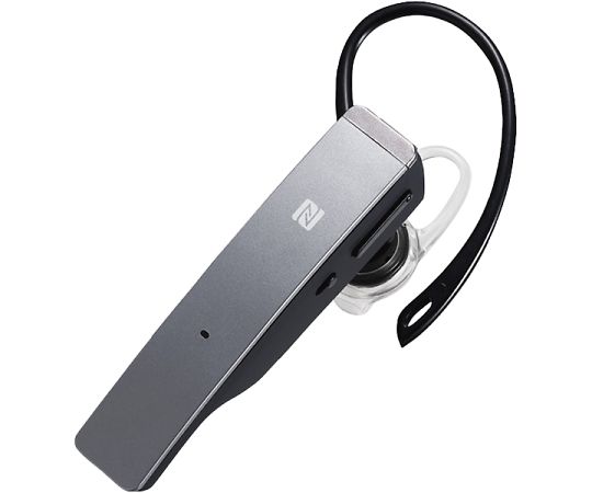 Bluetooth4.1対応 2マイクヘッドセット メタルアンテナ搭載＆NFC対応モデル シルバー BSHSBE500SV