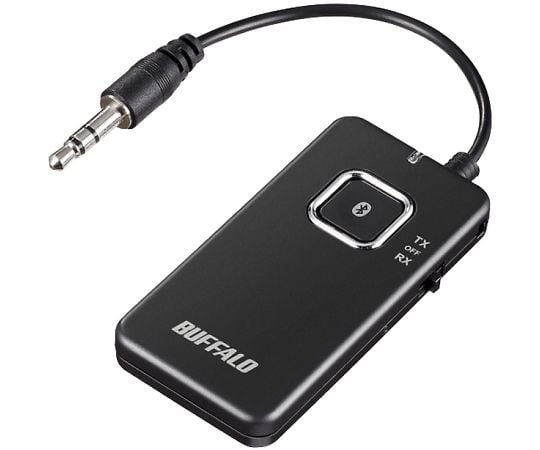 Bluetoothオーディオトランスミッター＆レシーバー　低遅延対応モデル　ブラック