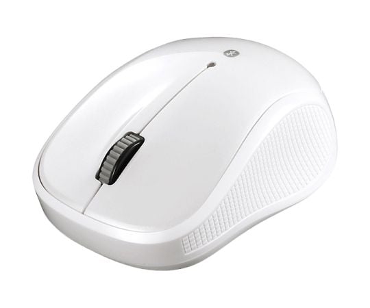 64-3776-95 Bluetooth3.0対応 2021高い素材 BlueLED光学式マウス 静音 新年の贈り物 ホワイト 3ボタン BSMBB100WH