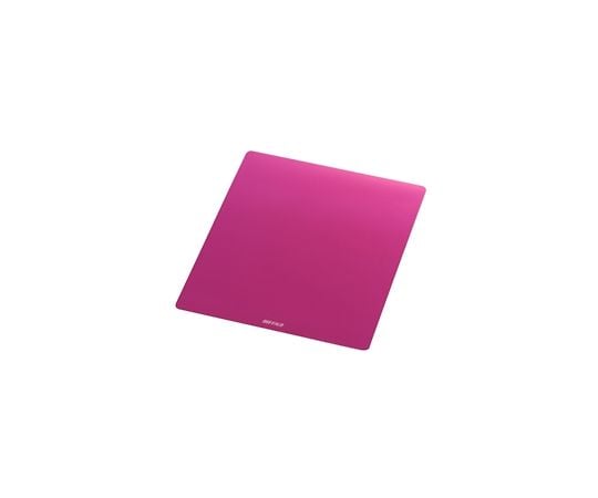 マウスパッド　メタル調　ピンク