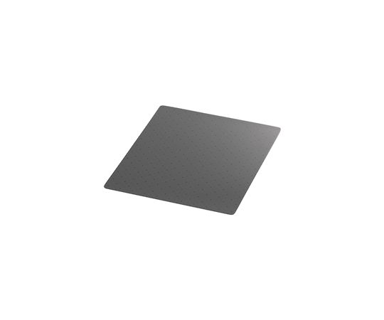 マウスパッド　再生PETタイプ　長さが測れる5mm目盛り付　ブラック