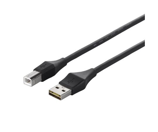 どっちもUSB2.0ケーブル（A　to　B）　1.0m　ブラック