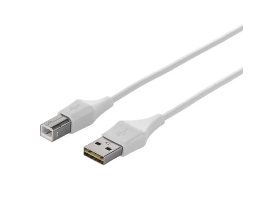 どっちもUSB2.0ケーブル（A　to　B）　1.0m　ホワイト