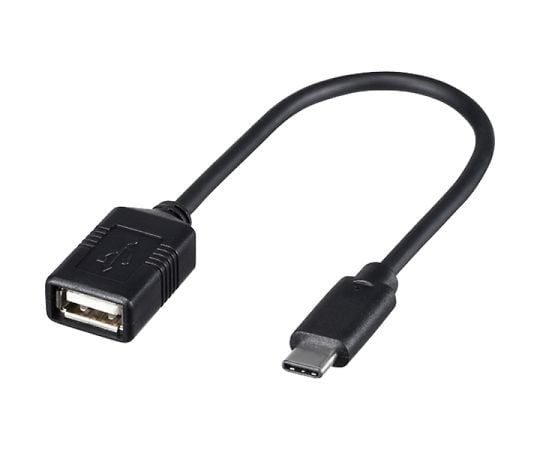USB2.0変換ケーブル（Aメス　to　C）　0.15m　ブラック