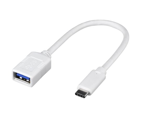 USB3.1　Gen1変換ケーブル（Aメス　to　C）　0.15m　ホワイト
