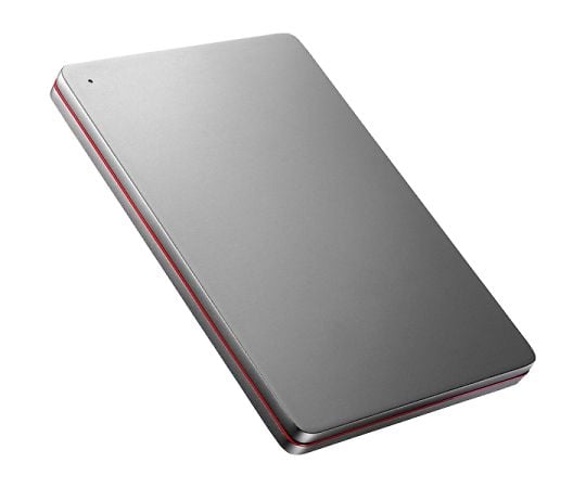 USB3.0/2.0対応ポータブルハードディスク「カクうす」　1TB　Black×Red
