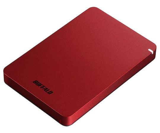 USB3.1（Gen.1）対応 耐衝撃ポータブルHDD 1TB レッド HD-PGF1.0U3-RDA