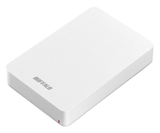 USB3.1（Gen.1）対応 耐衝撃ポータブルHDD 4TB ホワイト HD-PGF4.0U3-GWHA