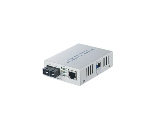 光メディアコンバータ　2芯マルチモード　100BASE-TX：100BASE-FX（SC）　2km
