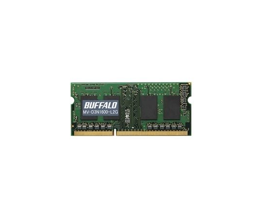 D3N1600-2G相当　法人向け（白箱）6年保証　PC3L-12800　DDR3　SDRAM　S.O.DIMM　2GB　低電圧