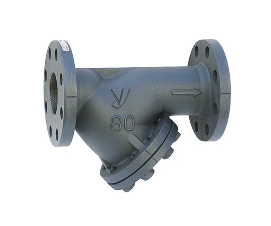 64-3816-31 FCD Y形ストレーナ フランジ・2.0MPa・標準80メッシュ SY 