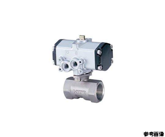 SCS14A小型空圧ボール弁　レデューストボア・複作動