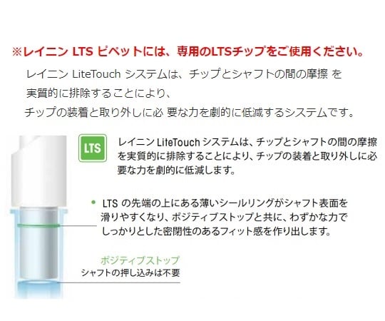 64-3928-08 LTSピペットライトXLS+ マルチチャンネルピペット L8