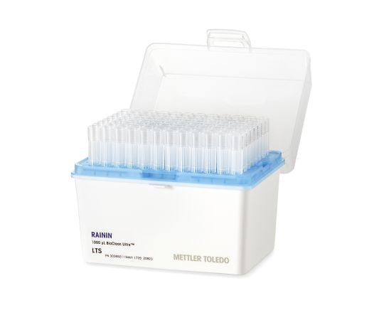 LTSチップ リムーバブルカバーラック RT LTS 1000μL SW 768A/8 1個（96本×8ラック入）