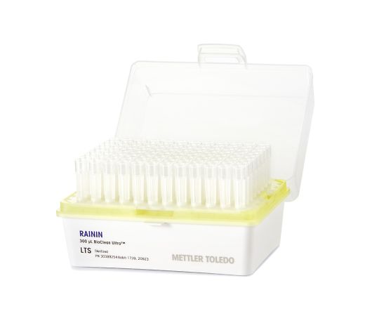 低吸着LTSチップ（リムーバブルカバーラック入）ローリテンションチップ RT LTS 300µL FL 768A/8 1個（96本×8ラック入）