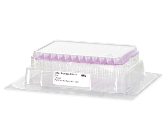 汎用チップ グリーンパック個別詰替用 GP UNV 10μL FG 960A/10 1個（96本×10パック入）