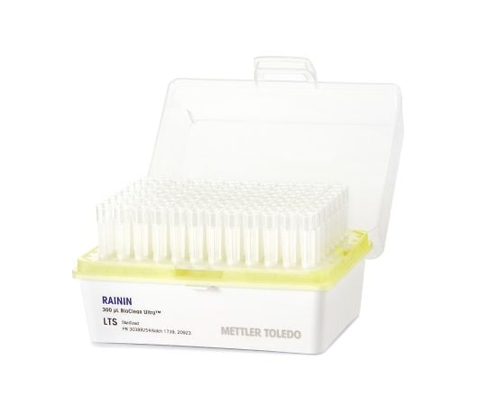 汎用チップ リムーバブルカバーラック RT UNV 300µL 768A/8 1個（96本×8ラック入）