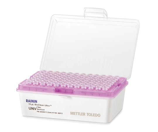 汎用チップ リムーバブルカバーラック RT UNV 10μL F 960A/10 1個（96本×10ラック入）