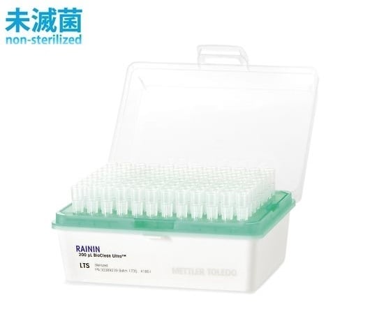 汎用チップ リムーバブルカバーラック RT UNV 250μL 960A/10 1個（96本×10ラック入）