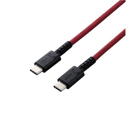 ｽﾏﾎ･ﾀﾌﾞﾚｯﾄ用USBｹｰﾌﾞﾙ USB(C-C) 高耐久 Power Delivery対応 認証品 2.0m ﾚｯﾄﾞ MPA-CCS20PNRD