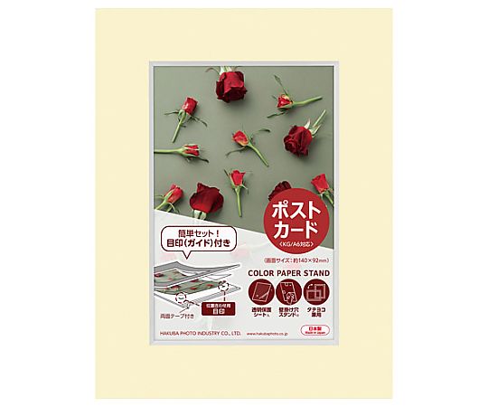 カラーペーパースタンドKG　クリーム